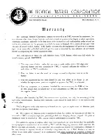 Предварительный просмотр 3 страницы TMC HFA-1 Instruction Book