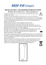 Предварительный просмотр 13 страницы TMC REEF-Fill Compact Instructions For Installation And Use Manual