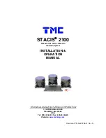 TMC STACIS 2100 Installation & Operation Manual preview