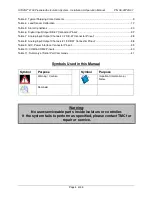 Preview for 4 page of TMC STACIS 2100 Installation & Operation Manual