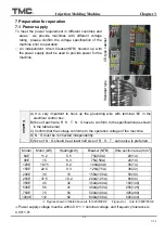 Preview for 35 page of TMC TMC 1000E Operation Manual