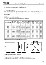 Preview for 40 page of TMC TMC 1000E Operation Manual