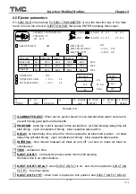 Preview for 58 page of TMC TMC 1000E Operation Manual