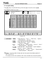 Preview for 60 page of TMC TMC 1000E Operation Manual