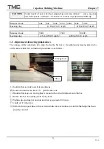 Preview for 139 page of TMC TMC 1000E Operation Manual