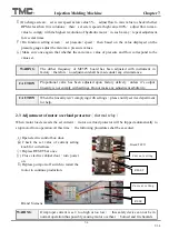 Preview for 143 page of TMC TMC 1000E Operation Manual