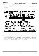 Preview for 164 page of TMC TMC 1000E Operation Manual