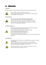 Предварительный просмотр 7 страницы TMG A1-DBS Instruction Manual