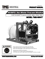 TMG TMG-HW41T Product Manual предпросмотр