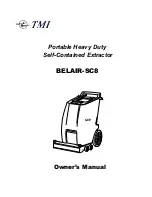 TMI Products BELAIR-SC8 Owner'S Manual preview