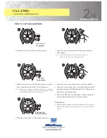 Preview for 2 page of TMI Products CAL.YM1G Instructions