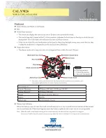 TMI Products CAL.YM26 Instructions Manual preview