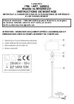 Preview for 3 page of TMI Products MH2009231 Assembly Instructions Manual