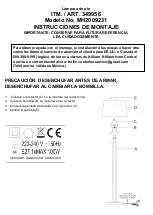 Preview for 5 page of TMI Products MH2009231 Assembly Instructions Manual