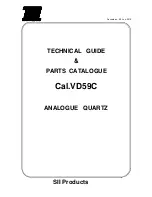 TMI Products VD59C Technical Manual & Parts Catalogue preview
