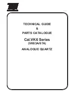 Preview for 1 page of TMI Products VK63A Technical Manual & Parts Catalogue