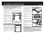 TMP On-Stage Stands WS7500 Assembly Instructions preview