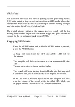 Preview for 13 page of TMQ AP55 Display Head Operation And Installation