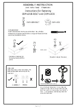 Preview for 4 page of TMS JAXX SOFA TABLE 52203 Assembly Instruction Manual