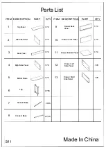 Preview for 5 page of TMS Lewis End Table 72401WHT Assembly Instructions Manual