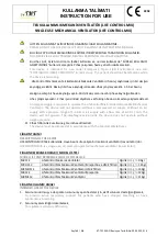 TMT Life Control MV112 Instructions For Use Manual preview