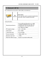 Предварительный просмотр 59 страницы TMT TI-5700 Operation Manual