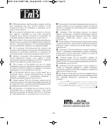 Preview for 15 page of T'nB 3303170071526 Instructions Manual