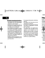 Preview for 14 page of T'nB BTADAJ1 Instructions Manual