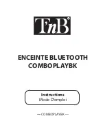 T'nB COMBOPLAYBK Instructions Manual preview