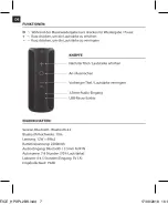 Preview for 7 page of T'nB XPLORE HPXPL2BK Instructions Manual