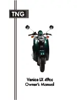 Preview for 1 page of TN’G Venice LX 49cc Owner'S Manual