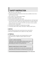 Preview for 4 page of Toa 17RTC Instruction Manual