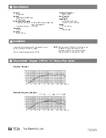 Предварительный просмотр 2 страницы Toa 22-ME-AV Instruction Manual