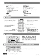 Preview for 2 page of Toa 380-SE Specifications