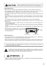 Preview for 8 page of Toa 9000 Series Installation And Operating Instructions Manual