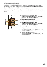 Preview for 20 page of Toa 9000 Series Installation And Operating Instructions Manual