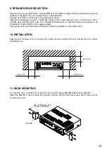 Preview for 11 page of Toa A-1803 Operating Instructions Manual