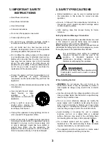 Preview for 3 page of Toa A-2030 H Operating Instructions Manual