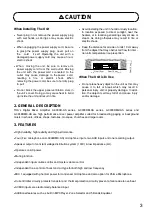 Preview for 3 page of Toa A-3000D-AS Series Instruction Manual