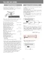 Preview for 4 page of Toa A-903A Operating Instructions Manual