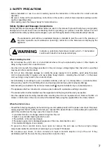 Preview for 7 page of Toa A-9060DH Installation And Operating Instructions Manual