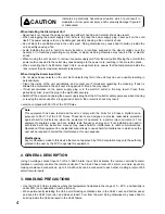 Preview for 4 page of Toa ALARM INPUT UNIT C-AL80(H) Instruction Manual