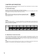 Preview for 12 page of Toa ALARM INPUT UNIT C-AL80(H) Instruction Manual