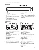 Предварительный просмотр 7 страницы Toa AM-1 Operating Instructions Manual