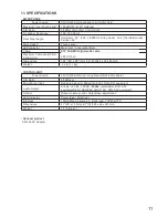 Preview for 11 page of Toa AM-1 Operating Instructions Manual