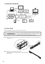 Preview for 8 page of Toa AM-CF1 Instruction Manual