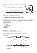 Preview for 16 page of Toa AM-CF1 Instruction Manual