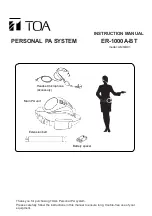 Предварительный просмотр 1 страницы Toa AMQD01 Instruction Manual