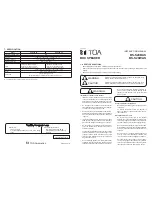 Toa BS-S20B AS Instruction Manual предпросмотр