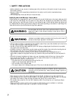 Предварительный просмотр 2 страницы Toa C-AP105 Instruction Manual